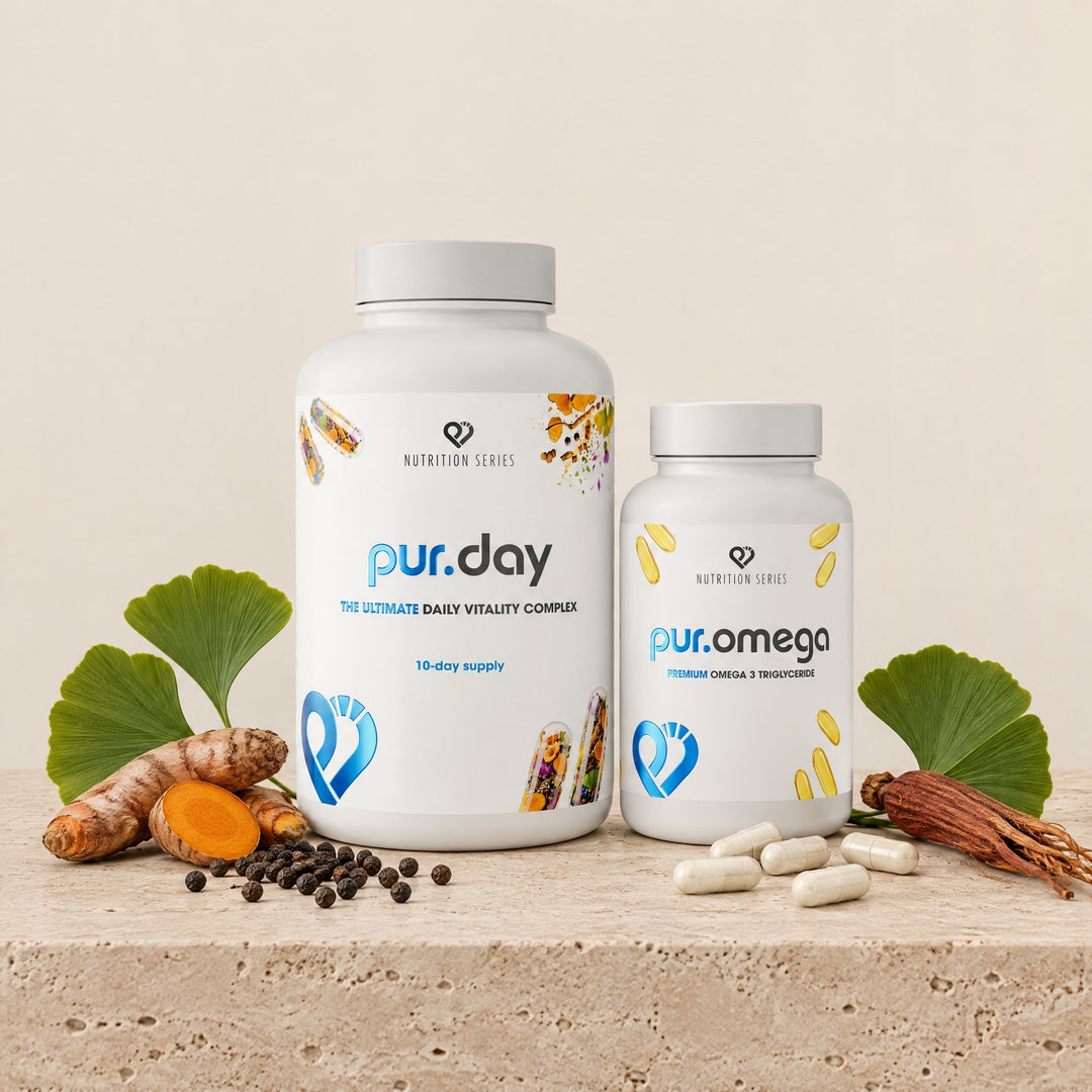 58 Nähr- und Wirkstoffe in Kapseln – ganz ohne Süßstoffe und Aromen - pur.DAY Caps von pur-life