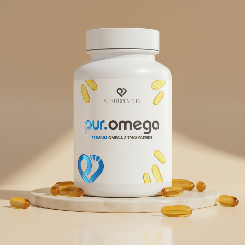 Sorgfältig entwickelt für Herz, Gehirn und ganzheitliche Gesundheit - pur.Omega von pur-life