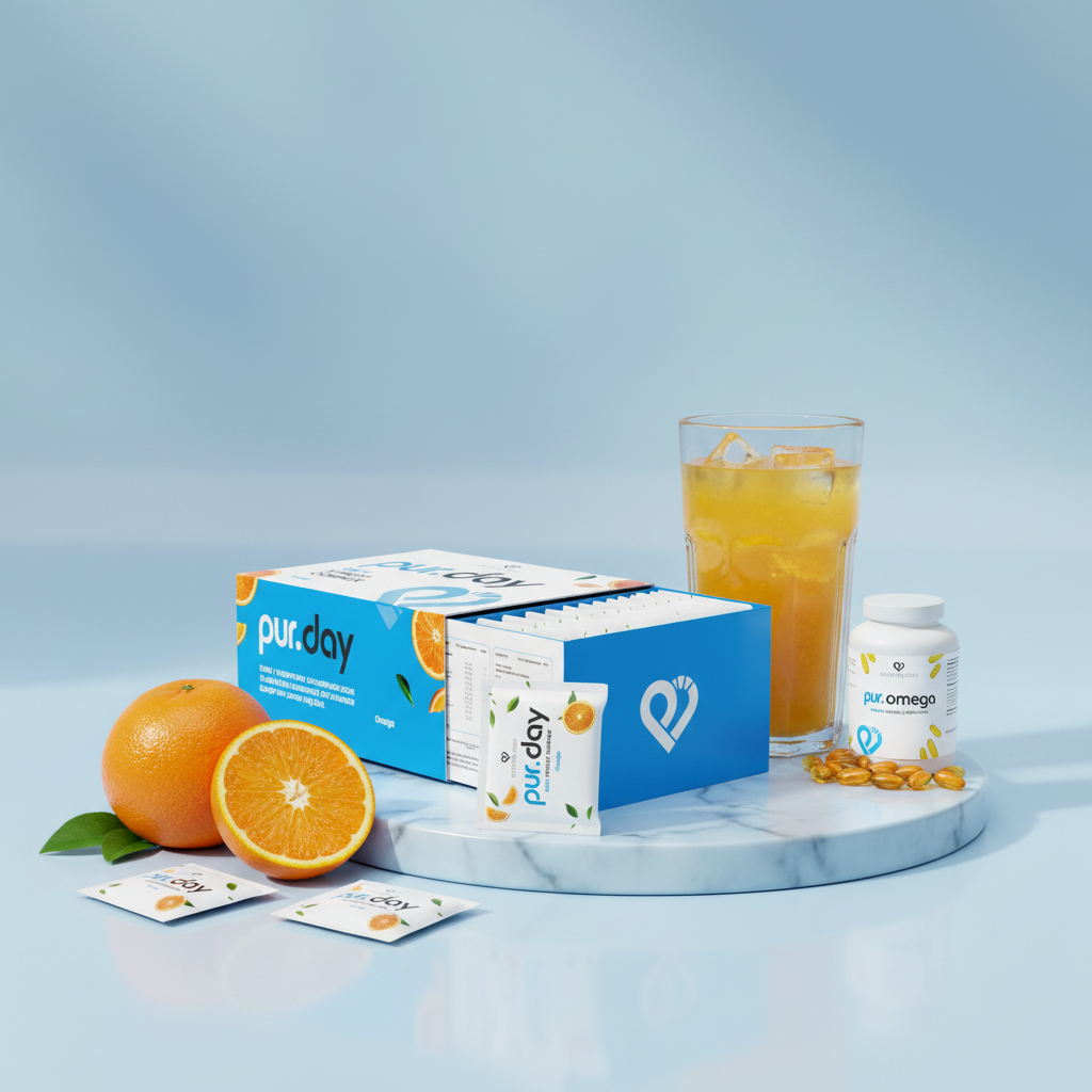 Die umfassendste Nährstoffformel für deine optimale Gesundheit - pur.DAY - Pulver von pur-life