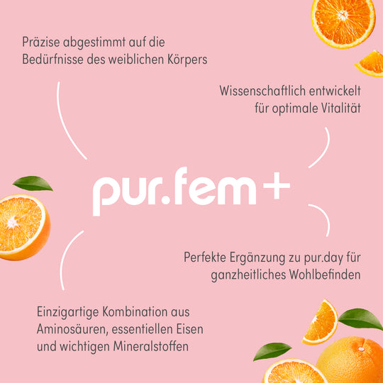 pur.Bloodwork Bundle von pur-life - mit pur.fem+ Vorteile #nahrstoffversorgung_pur-fem
