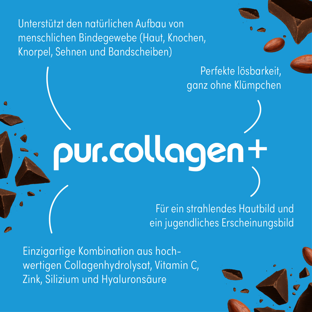 pur Collagen Hydrolysat Schokolade - Vorteile #geschmack_schokolade