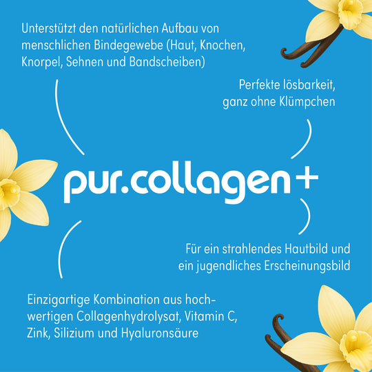 pur Collagen Hydrolysat Vanille - Vorteile #geschmack_vanille