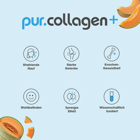 pur Collagen Hydrolysat Honigmelone - Benefits #geschmack_honigmelone