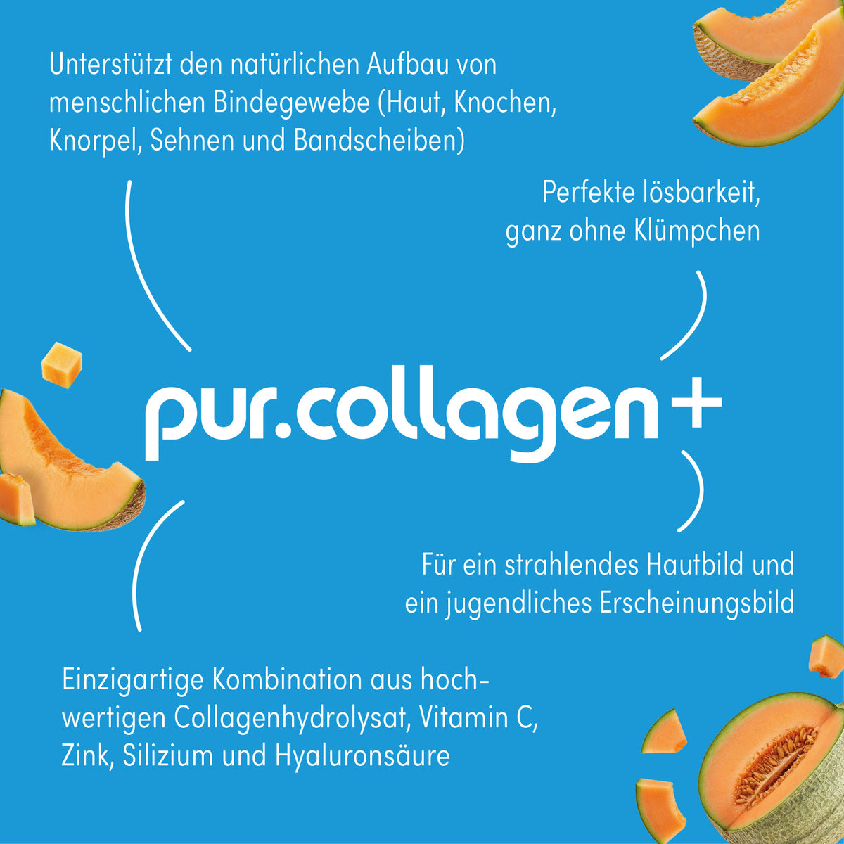 pur.Collagen+ | 400g Dose | Premium Kollagen + Hyaluron + Elastin – pur ...