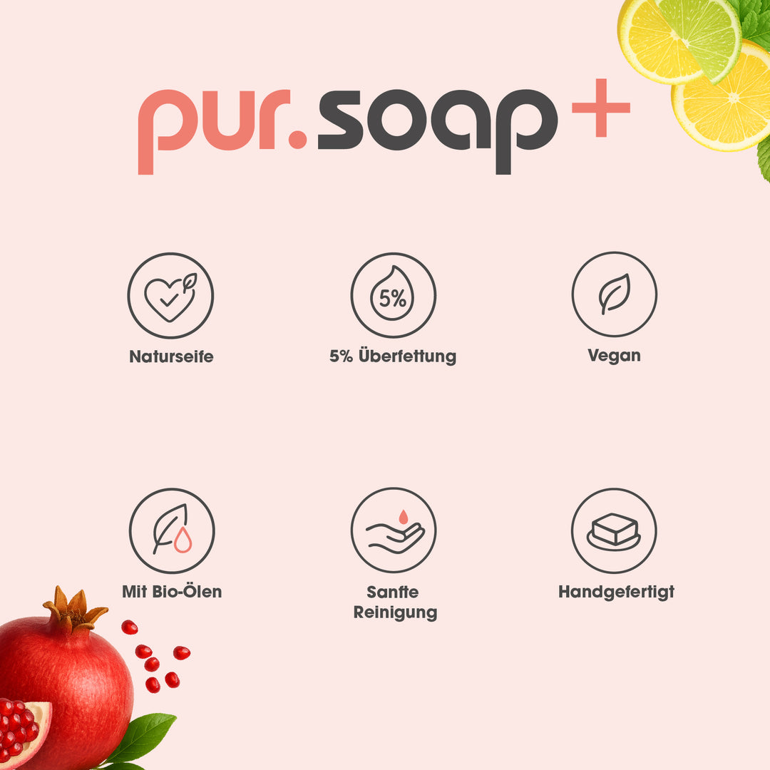 pur.Soap+ Botanical Set Benefits von pur-life #inhalt_2x-100g-naturseife