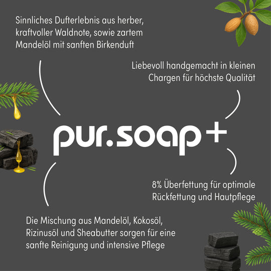 pur.Soap+ Deep Forest Set Voteile von pur-life #inhalt_2x-100g-naturseife