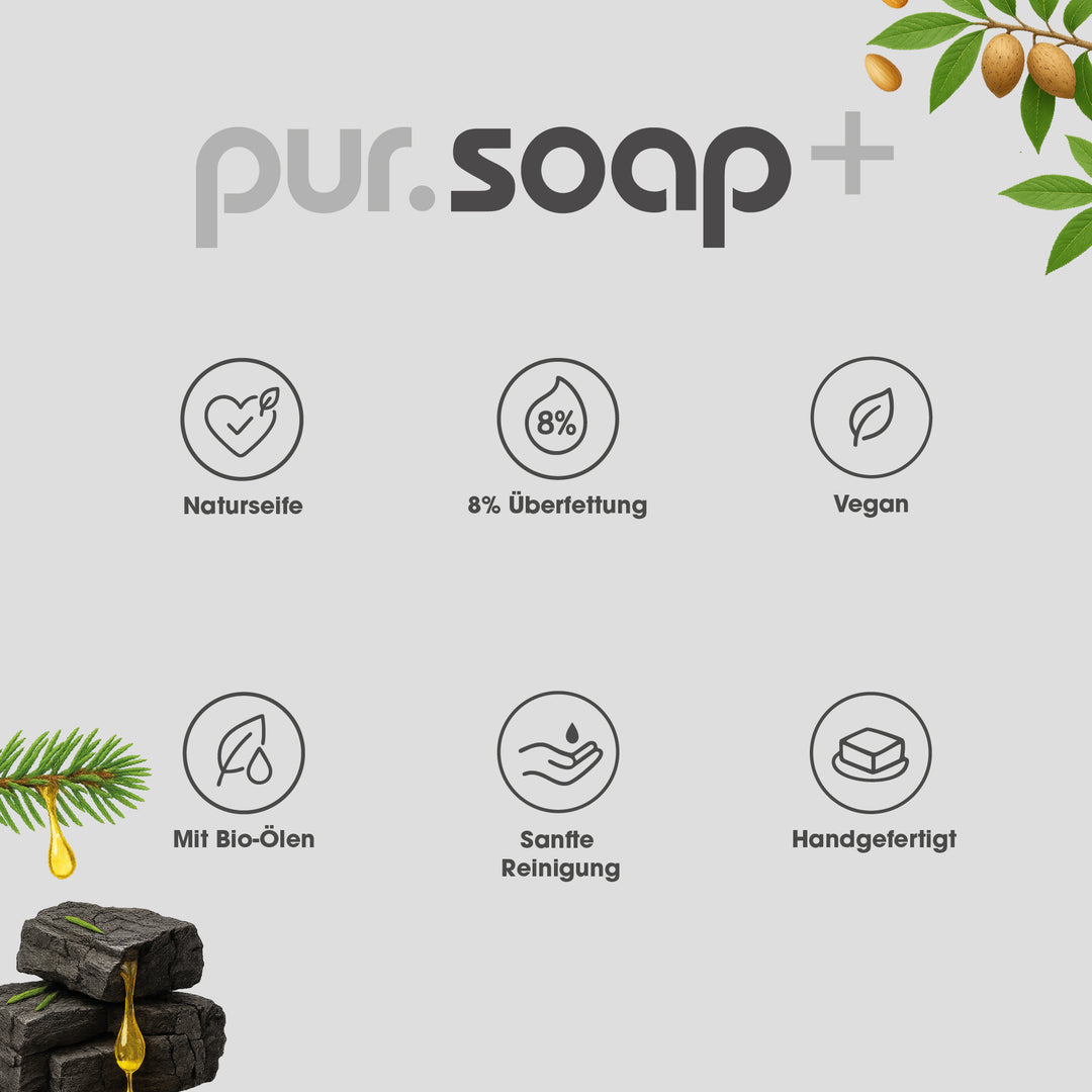 pur.Soap+ Deep Forest Set Benefits von pur-life #inhalt_2x-100g-naturseife