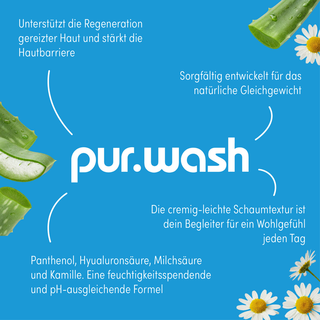 pur.Wash von pur-life - Intimpflege - Vorteile #inhalt_200ml-pumpspender