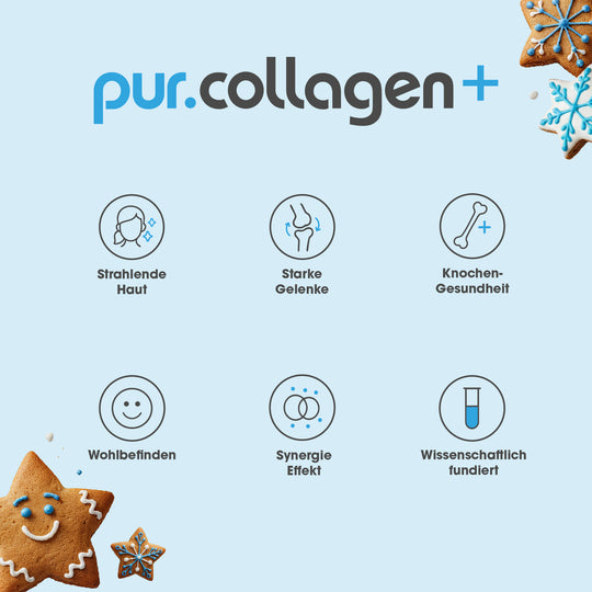 pur Collagen Hydrolysat Winter Edition Zimtstern - Benefits #geschmack_zimtstern