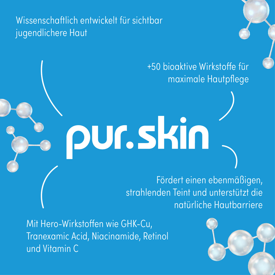 pur.skin von pur-life - Anti-Aging Lotion - Benefits #inhalt_200ml-pumpspender