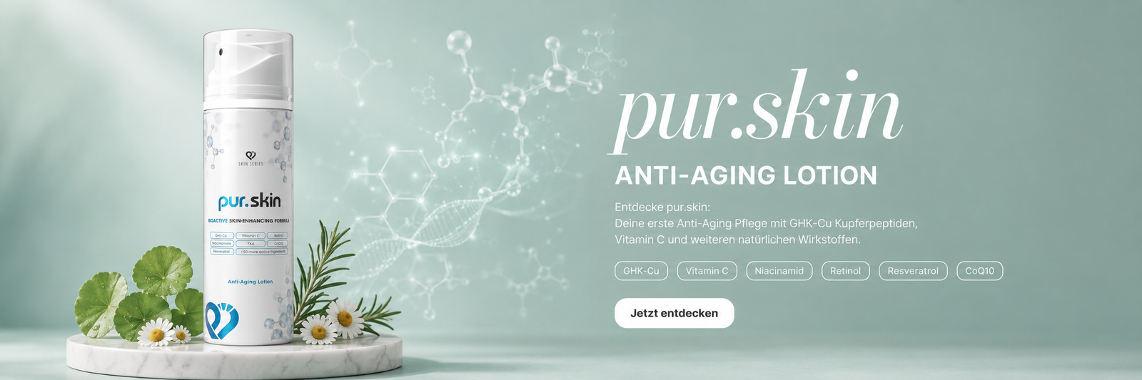 pur.skin von pur-life - Anti Aging Lotion