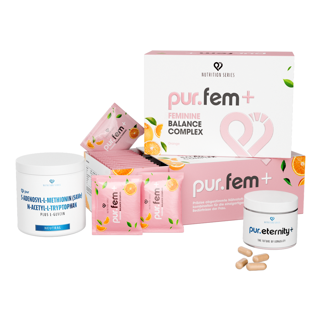 pur.Bloodwork Bundle von pur-life - mit pur.fem+