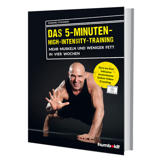 Das 5-Minuten High-Intensity-Training - Taschenbuch von Manuel Eckardt bei pur-life #format_taschenbuch