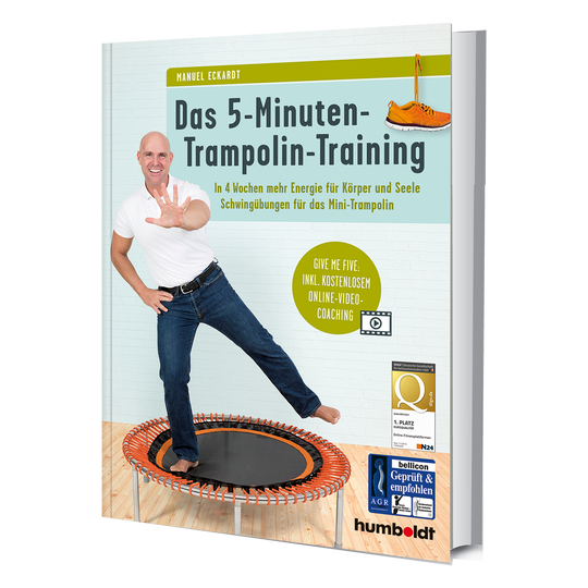 Das 5-Minuten Trampolin-Training - Taschenbuch von Manuel Eckardt bei pur-life #format_taschenbuch