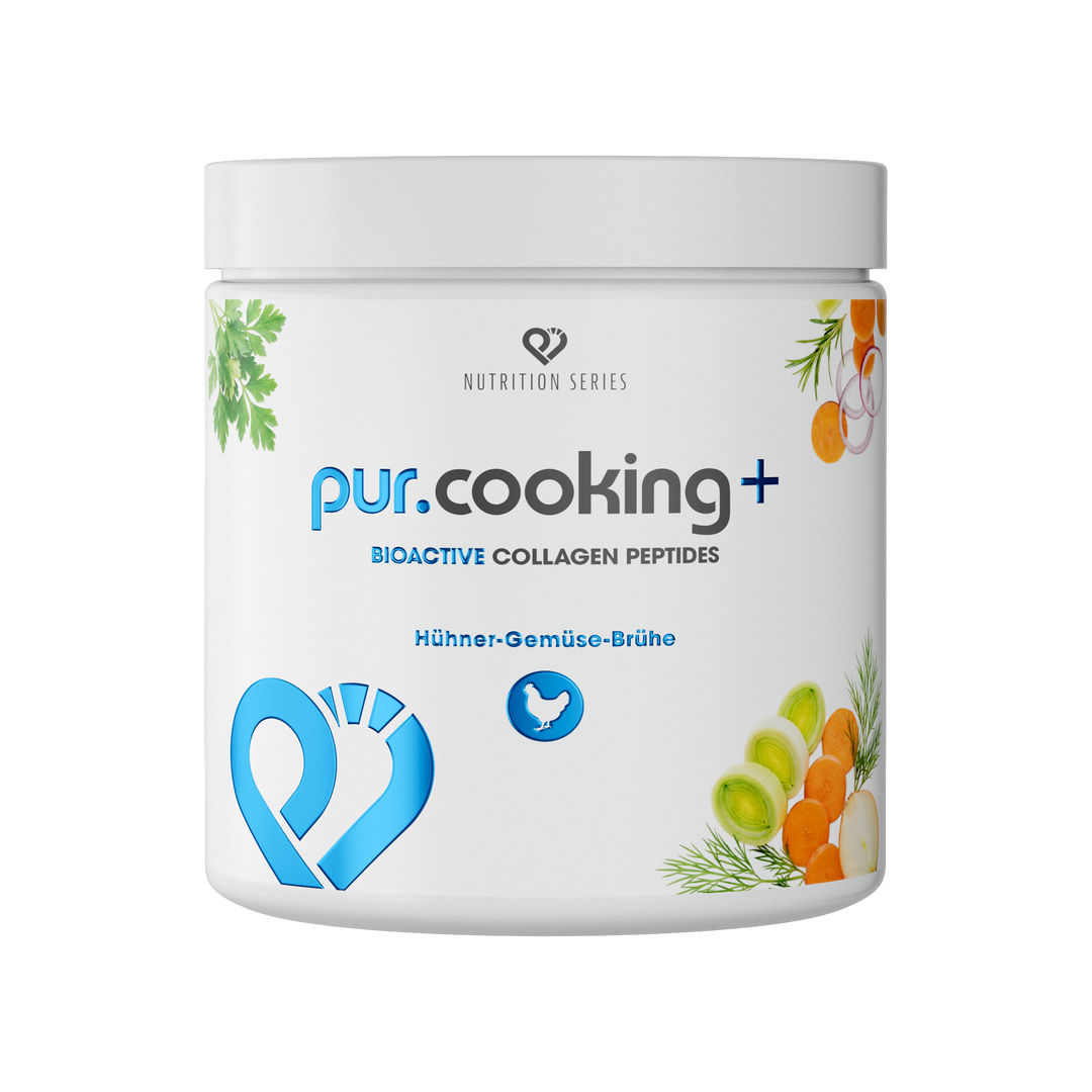 pur.cooking+ Collagen Savoury von pur-life - Hühner-Gemüse-Brühe #geschmack_huhn