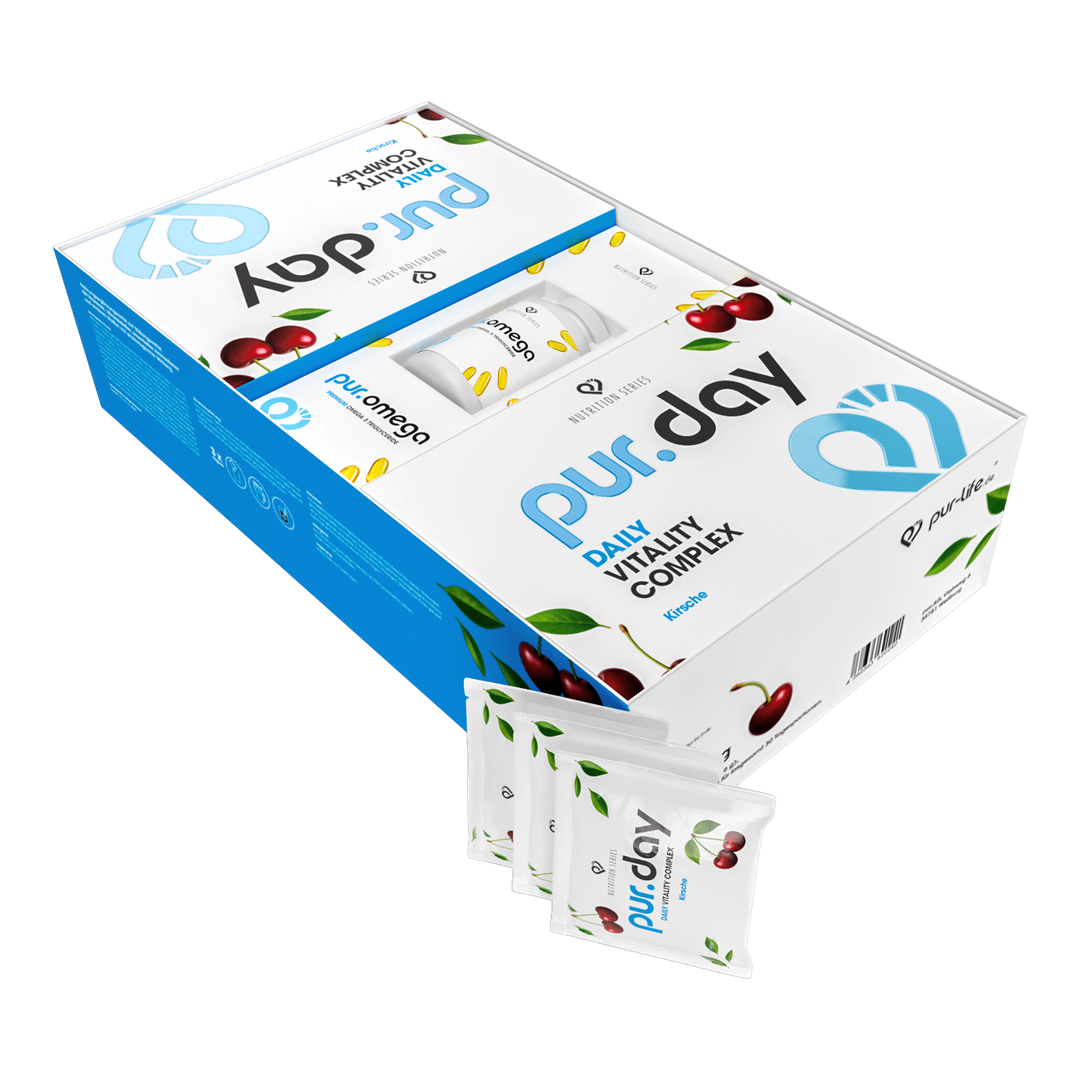 pur.DAY Kirsche - Pulver von pur-life - Box #geschmack_kirsche