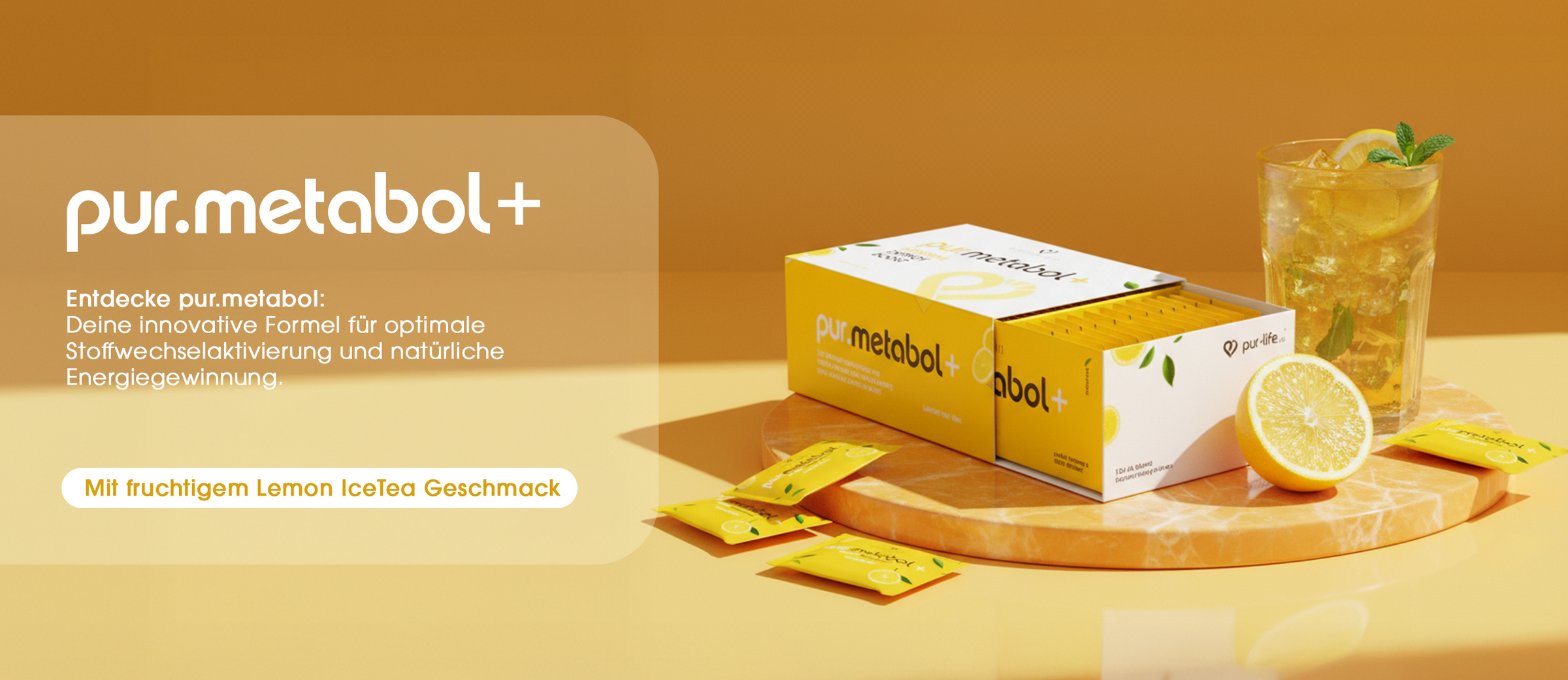 pur-metabol+ von pur-life - Entdecke pur.metabol: Deine innovative Formel für optimale Stoffwechselaktivierung und natürliche Energiegewinnung.