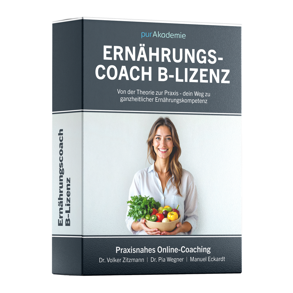 Ernährungscoach B-Lizens Ausbildung von pur-life #dauer_3-monate