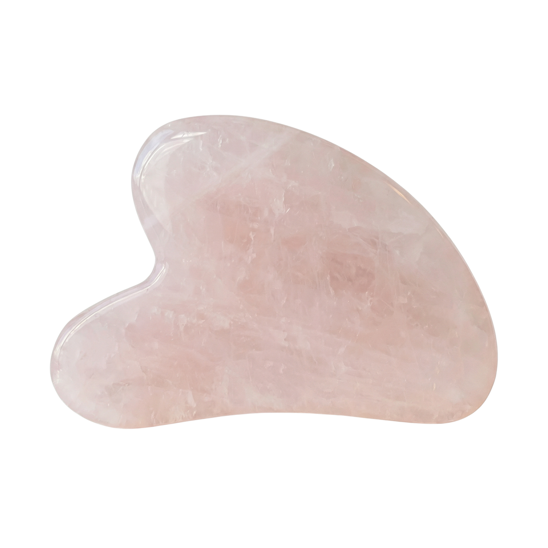 Gua Sha Stein aus Rosenquarz von pur-life