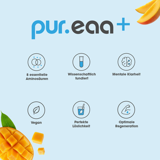 pur EAA Forte Mango - Vorteile #geschmack_mango