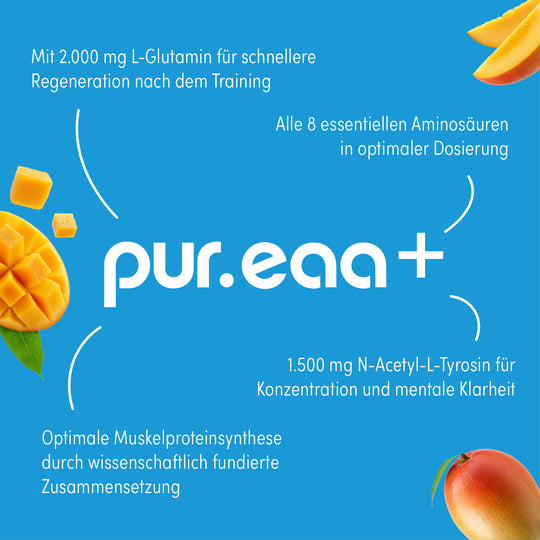 pur EAA Forte Mango - Benefits #geschmack_mango
