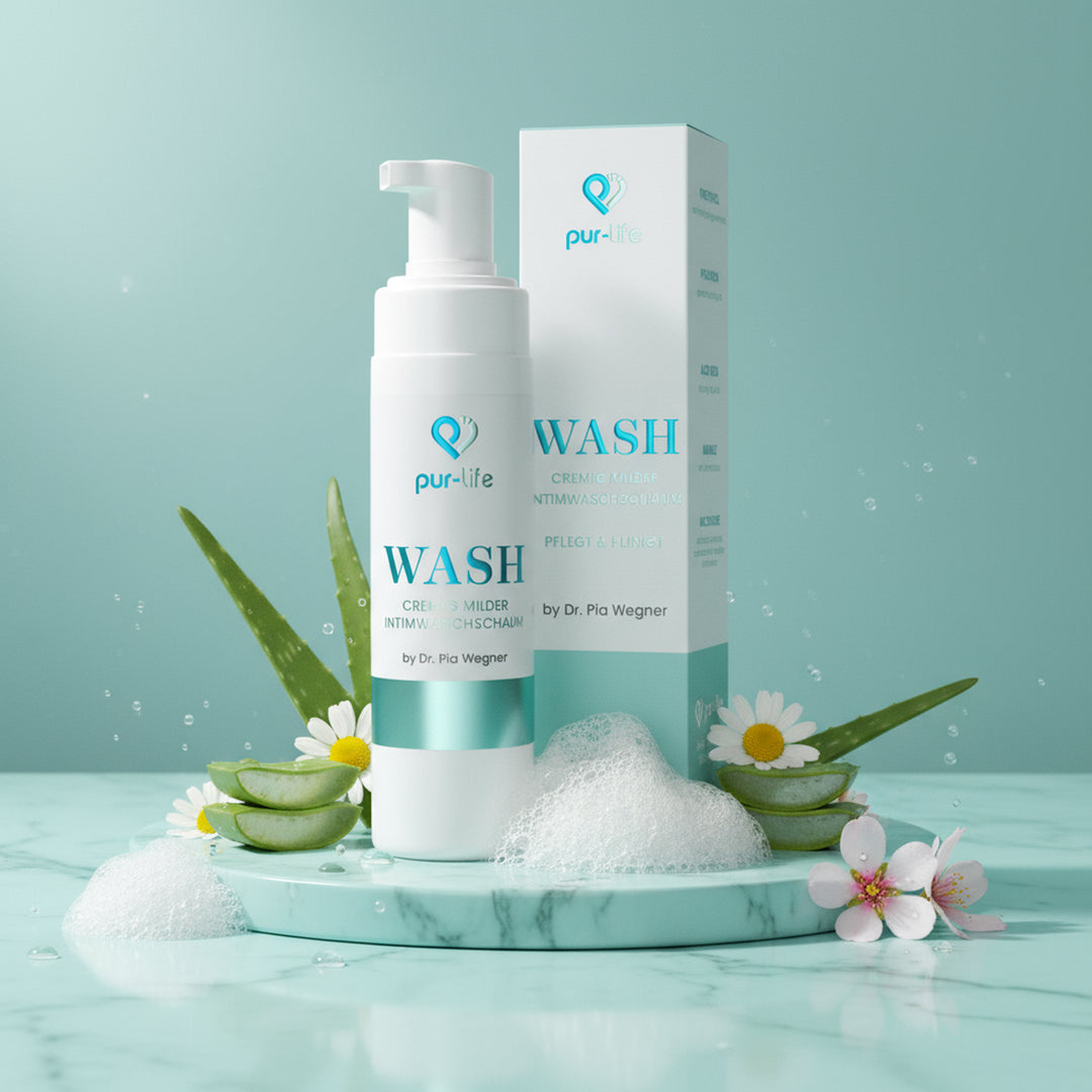 Sorgfältig entwickelt für das natürliche Gleichgewicht - pur.Wash von pur-life