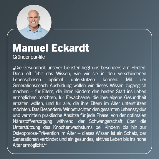 Generationscoach B-Lizenz Ausbildung von pur-life - Experte - #dauer_3-monate