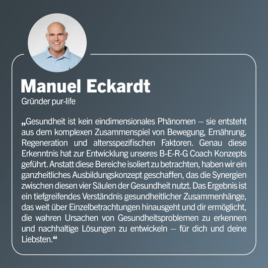 B-E-R-G Coach Bundle B-Lizenz Ausbildung von pur-life - Experte - #dauer_12-monate