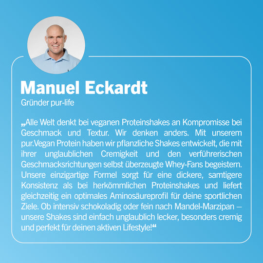 pur Vegan Protein Mandeltraum - Experten Meinung #geschmack_mandeltraum