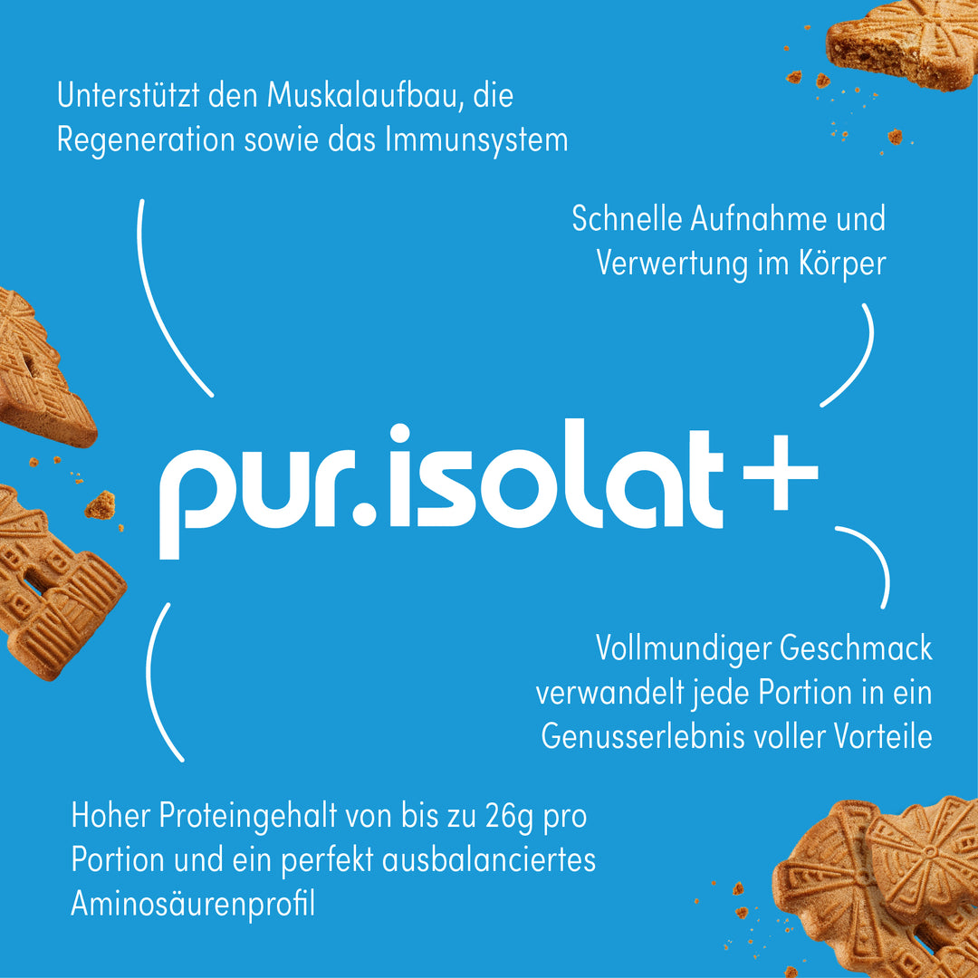 pur Whey Isolate Spekulatius - Vorteile #geschmack_spekulatius