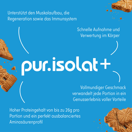 pur Whey Isolate Spekulatius - Vorteile #geschmack_spekulatius