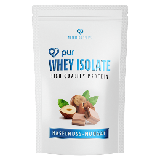 pur Whey Isolate Haselnuss-Nougat #geschmack_haselnuss-nougat