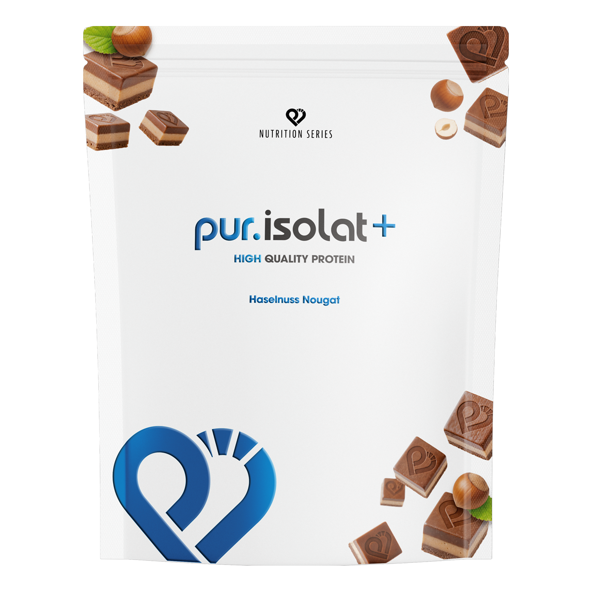 pur.Isolate+ von pur-life - Whey Protein Isolate - Haselnuss Nougat