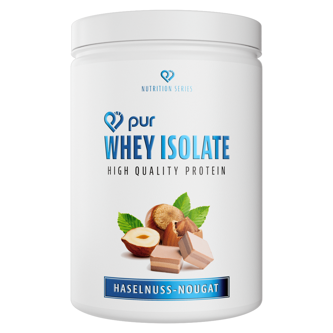 pur Whey Isolate Haselnuss-Nougat #geschmack_haselnuss-nougat