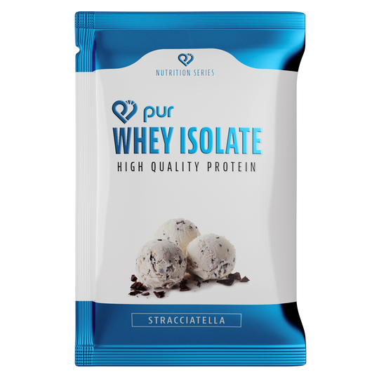 pur Whey Isolate Sample Stracciatella #geschmack_stracciatella