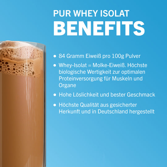 pur Whey Isolate Haselnuss-Nougat - Benefits #geschmack_haselnuss-nougat