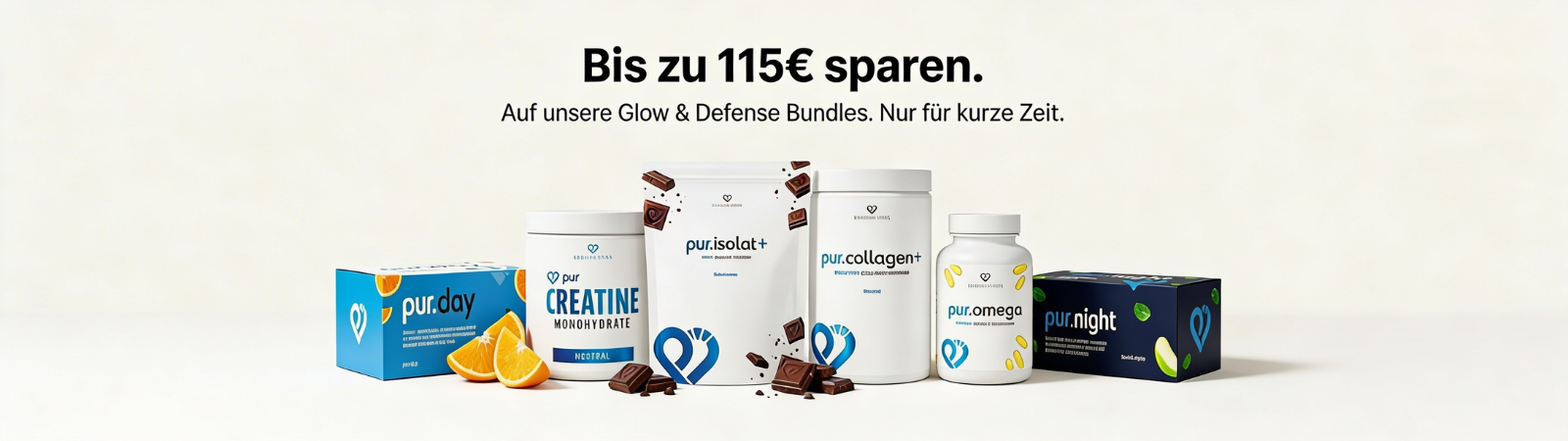 Glow & Defense Bundle Aktion nur für kurze Zeit.