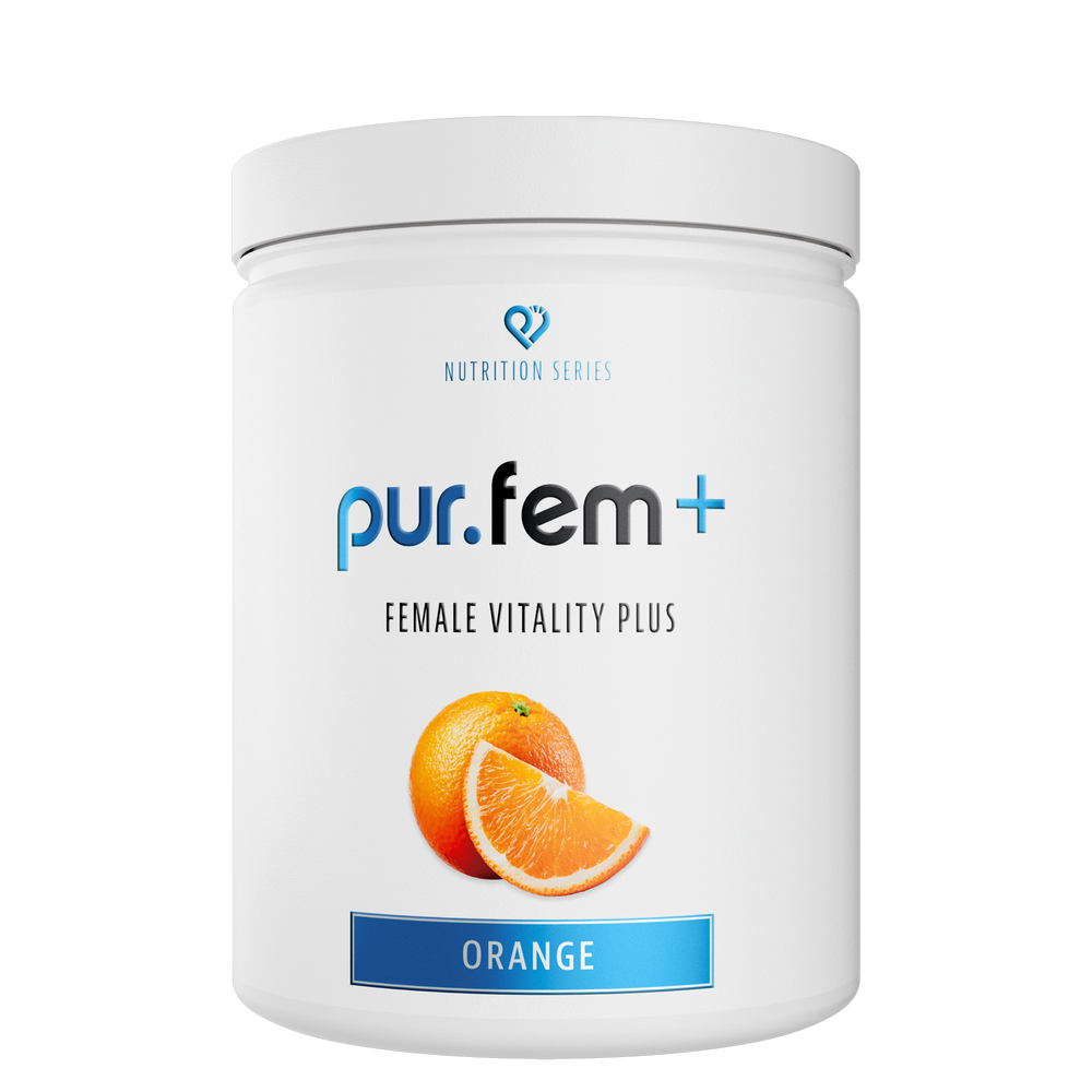 pur.fem+ in der 900g Dose von pur-life Made in Germany