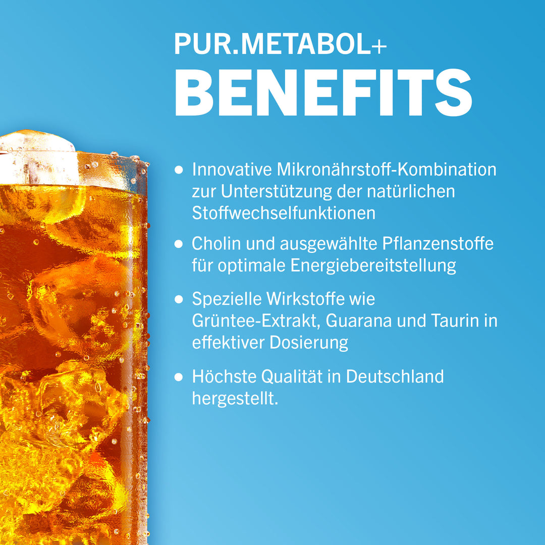 pur.metabol+ von pur-life - Benefits #geschmack_lemon-icetea